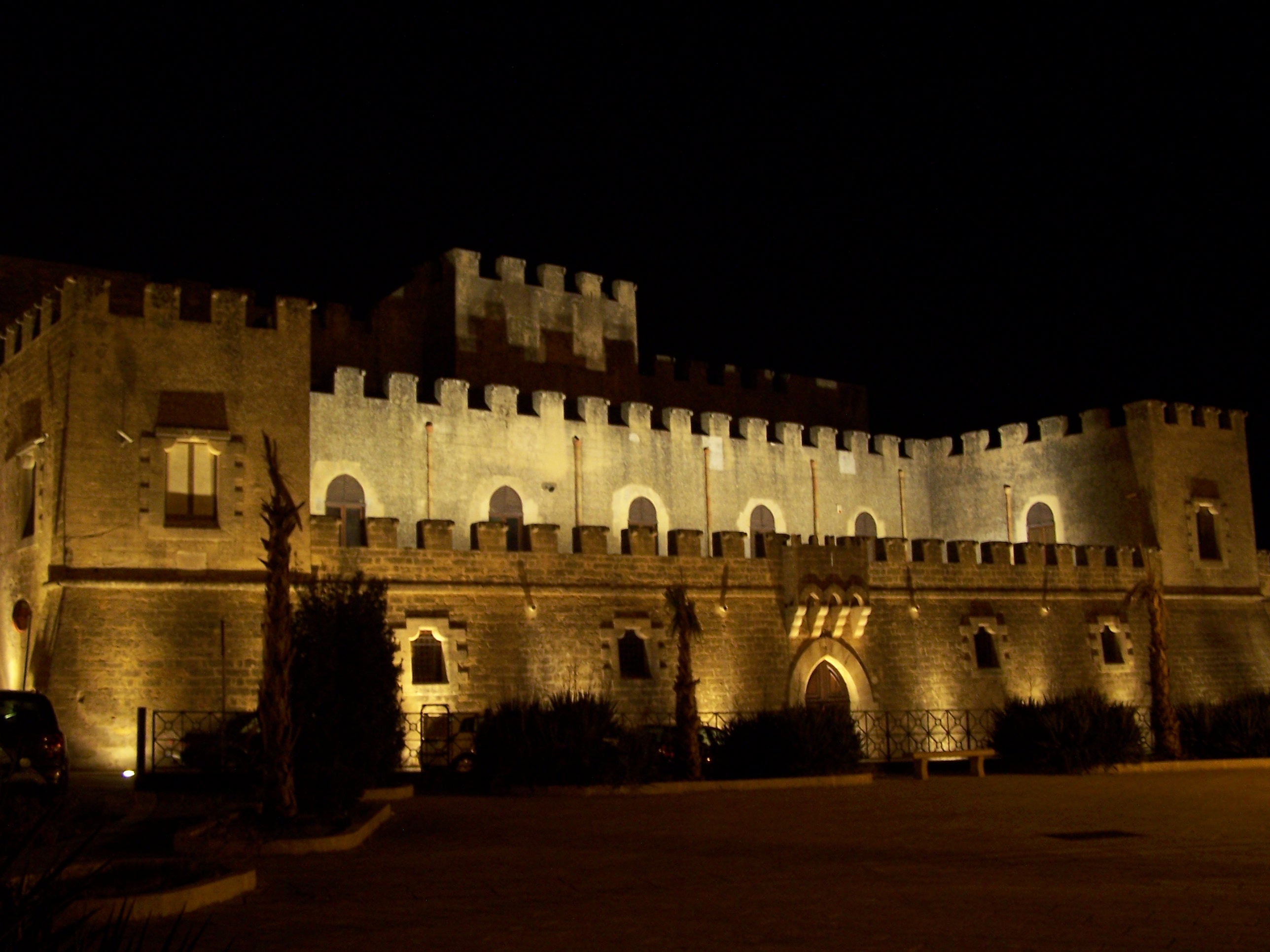 Castello_Grifeo_notte