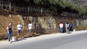 cambiamenti scritta muro