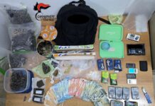 Campobello di Mazara, 1,5 chili di droga in casa: arrestato 47enne