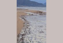 Spiaggia di Alcamo Marina invasa da schiuma bianca, cittadini esasperati dall’inquinamento (VIDEO)