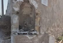 Divelta la grata della cappella di San Cusumano a Erice
