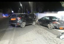 Alcamo, sbanda con l’auto e travolge la rete del gas: ventenne illeso, sfiorata la tragedia