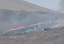 Incendio ai Visicari, fiamme domate dopo un’ora